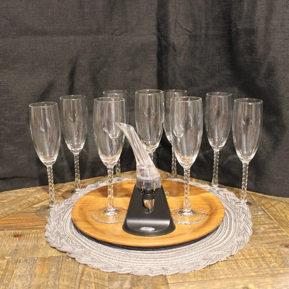 Wine Glasses and Aerator